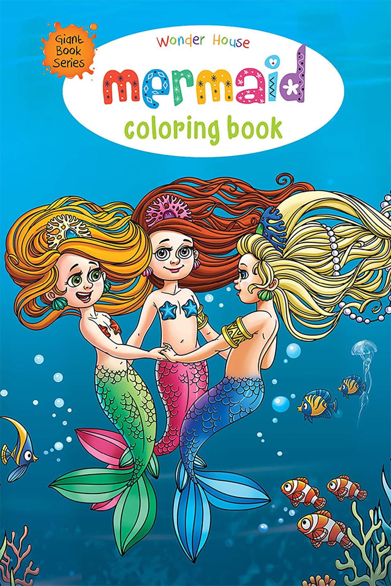 Mermaid Colouring Book (Giant Book Series)