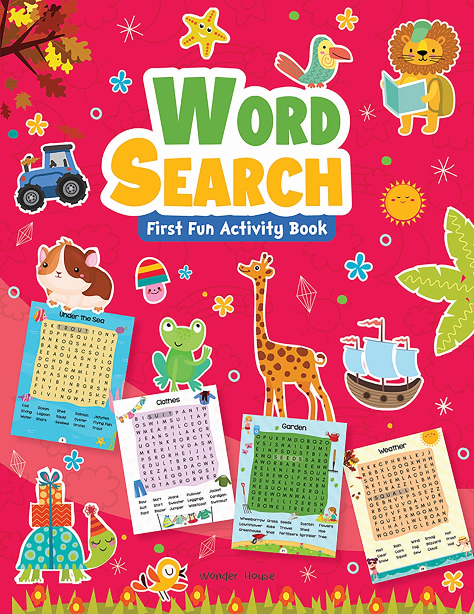 Word Search: First Fun Activity Books For Kids
