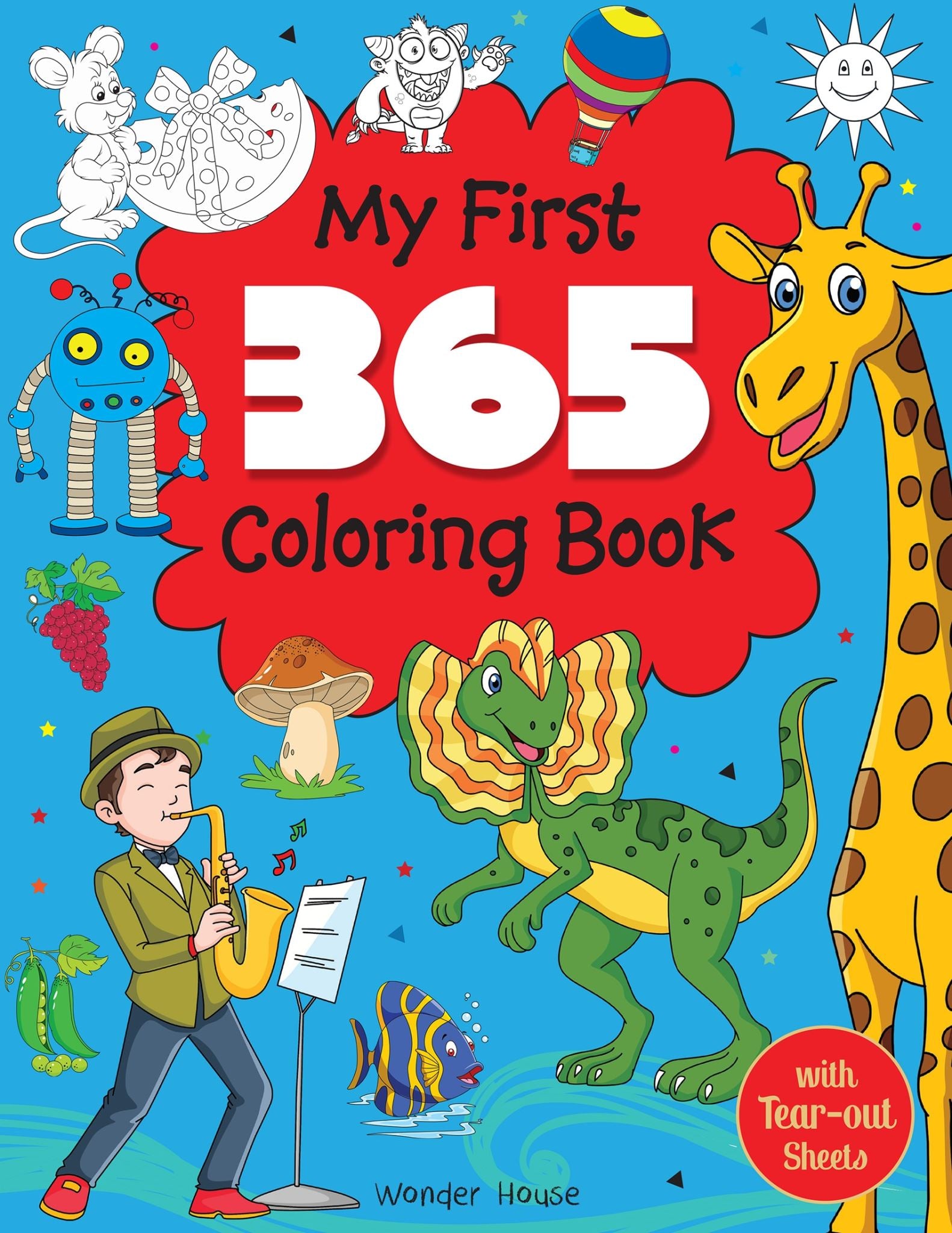 My First 365 Coloring Book