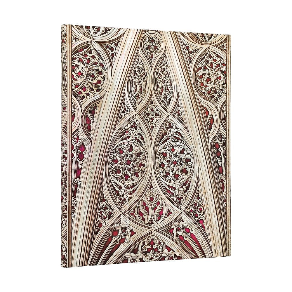 Vault of the Milan Cathedral (Burgundy) (Duomo di Milano) Ultra Unlined Softcove