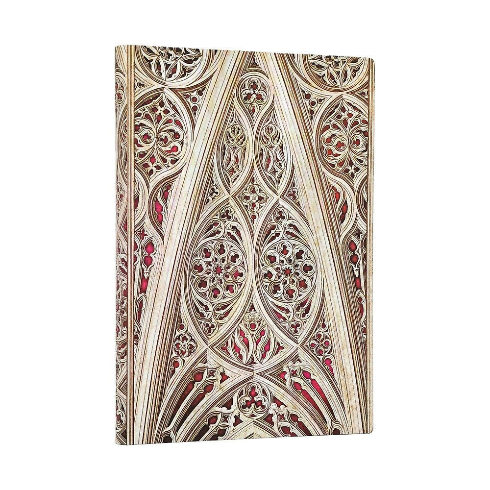 Vault of the Milan Cathedral (Burgundy) (Duomo di Milano) Midi Unlined Softcover