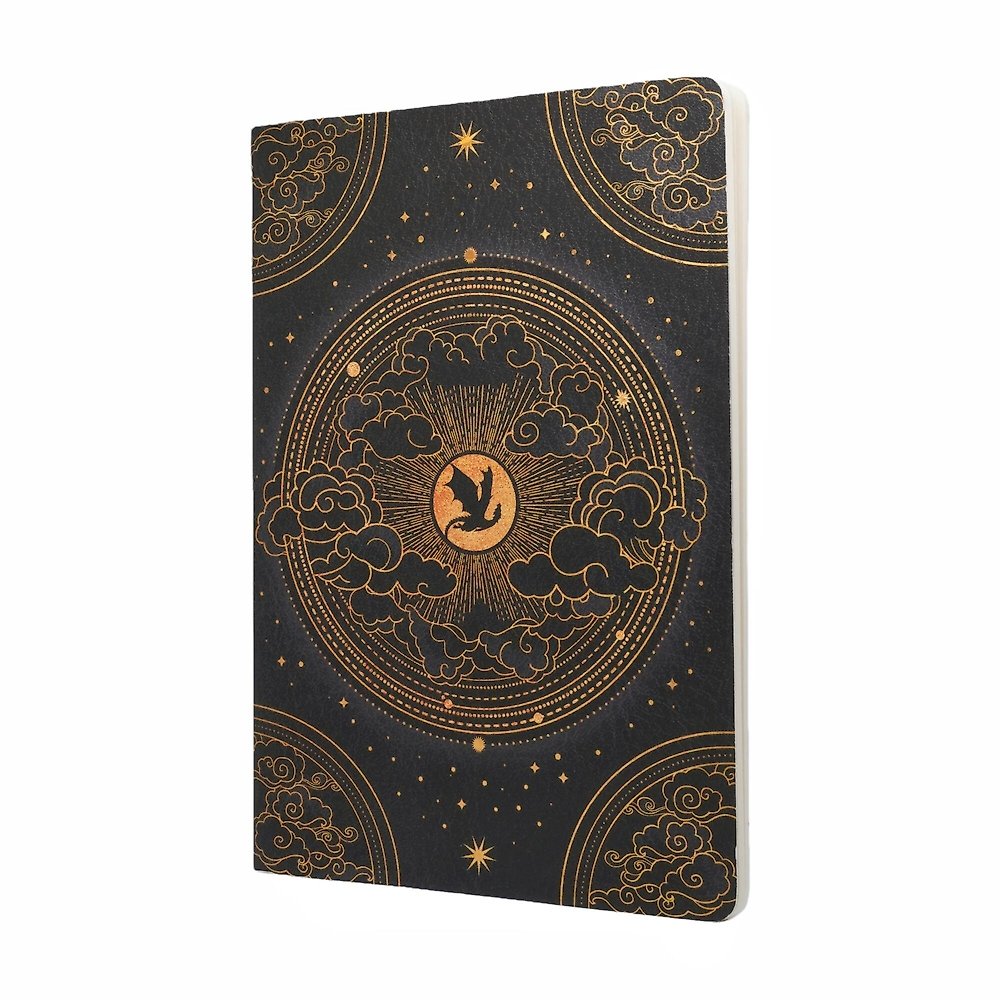 Shadows of Navarre (Fourth Wing) A4 Grid Cahier