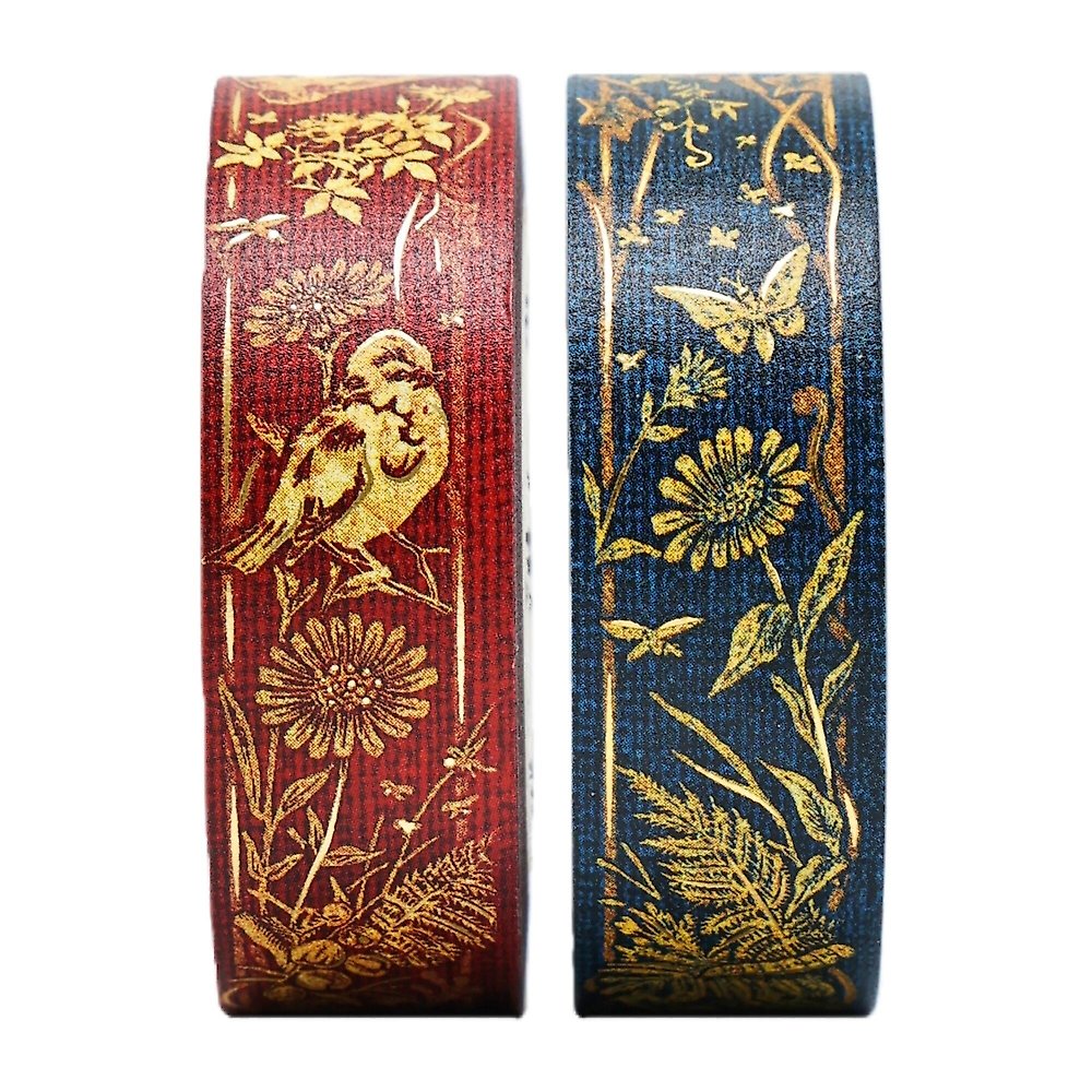 Les Papillons/Les Oiseaux (Washi Tape Mixed Pack)