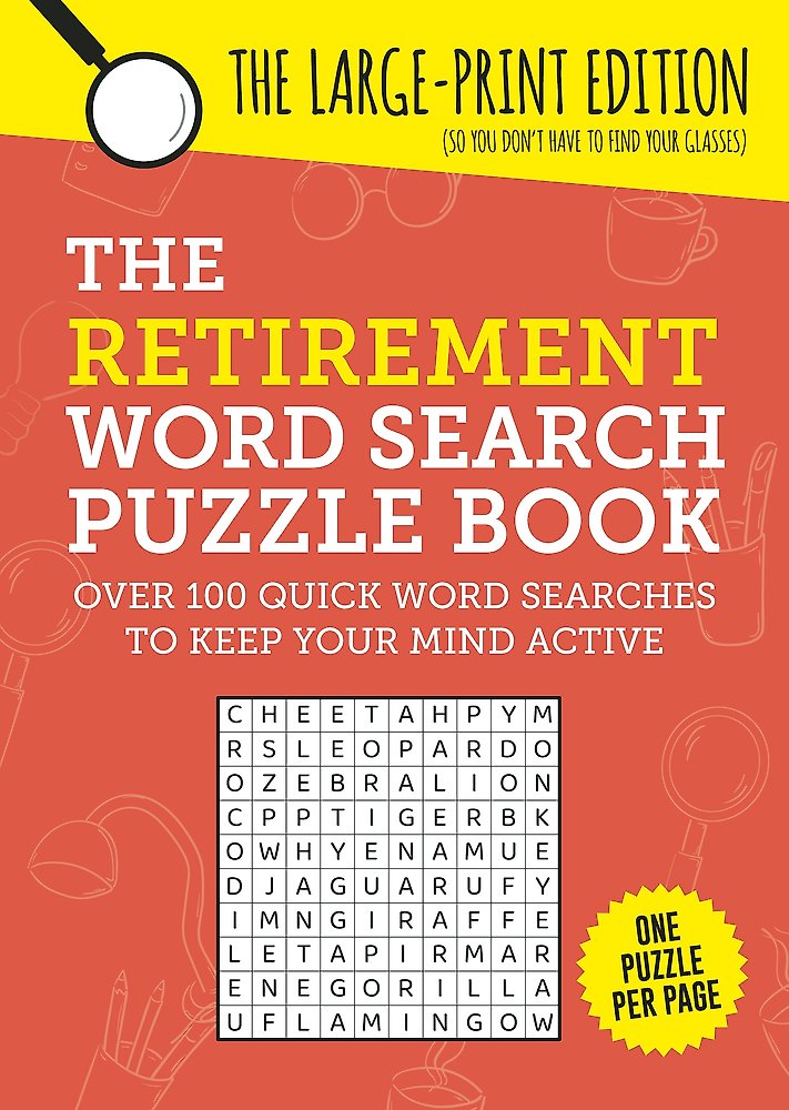 The Retirement Word Search Puzzle Book