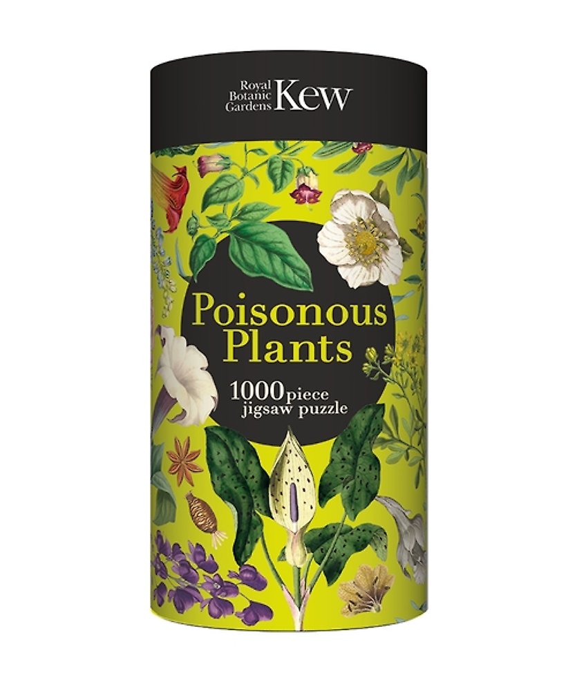 Kew Jigsaw Puzzle: Poisonous Plants 1000-Piece Botanical Jigsaw Puzzle for Gar