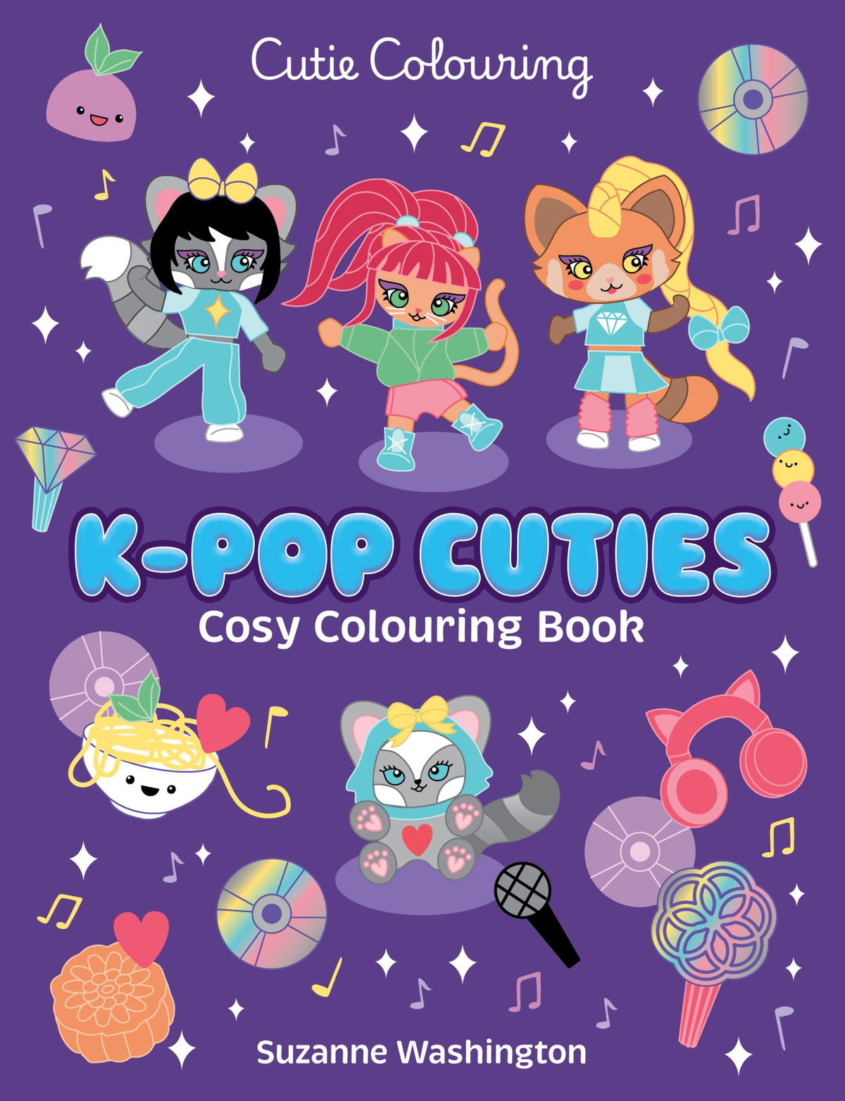 K-Pop Cuties: Cosy Colouring Book (Cutie Colouring)