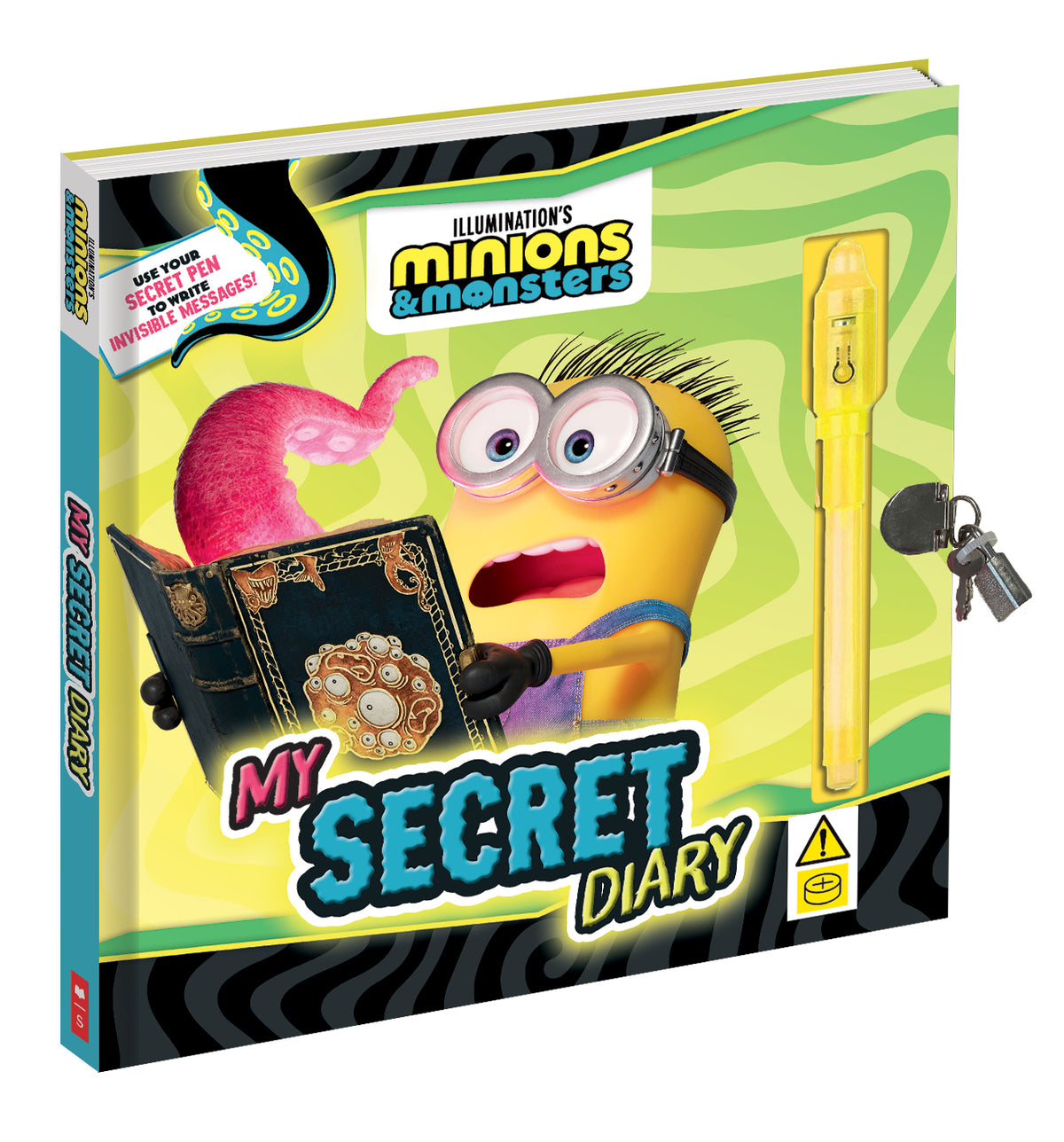 Minions and Monsters: My Secret Lockable Diary with Spy Pen