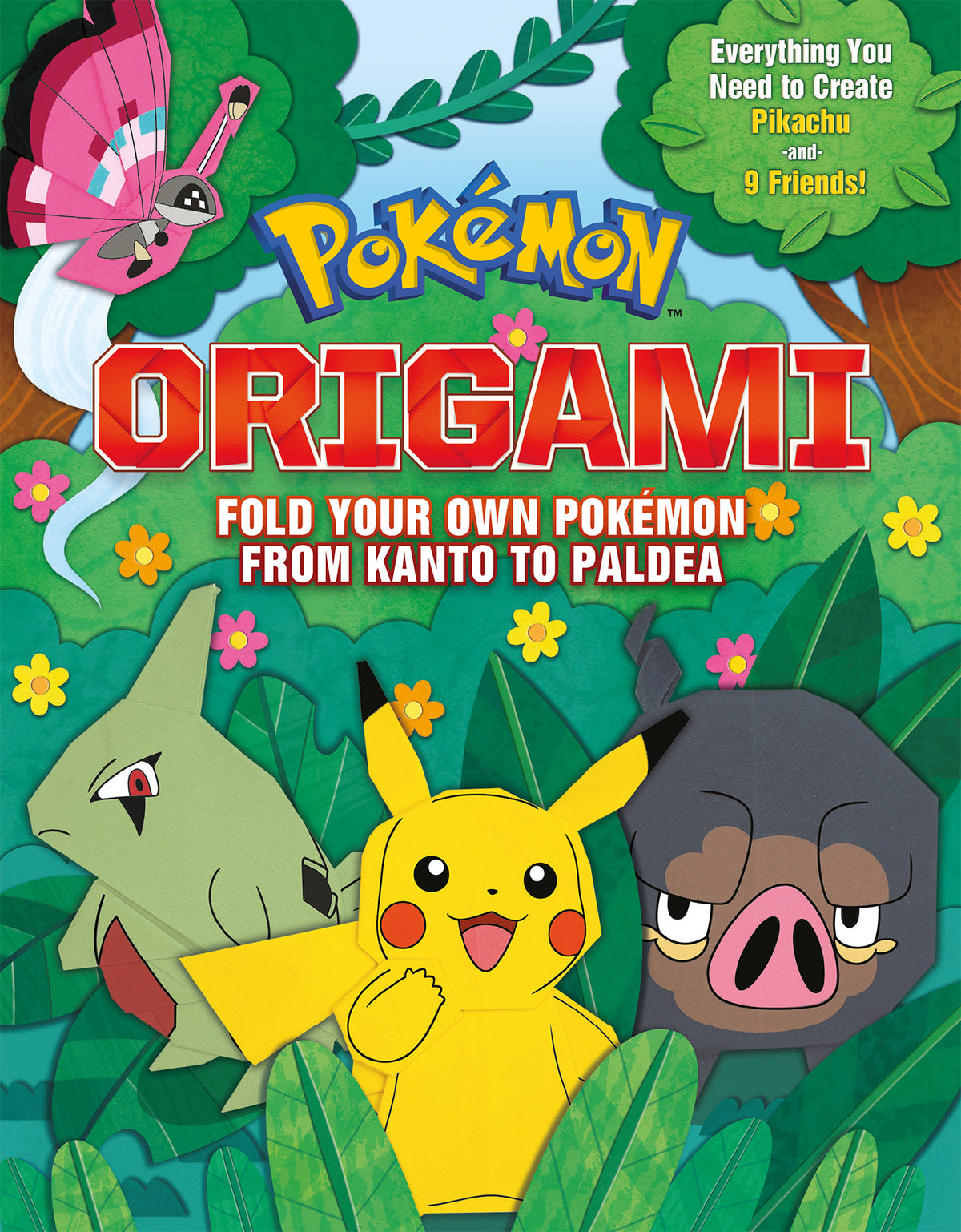 Pokémon Origami: Fold Your Own Pokémon from Kanto to Paldea