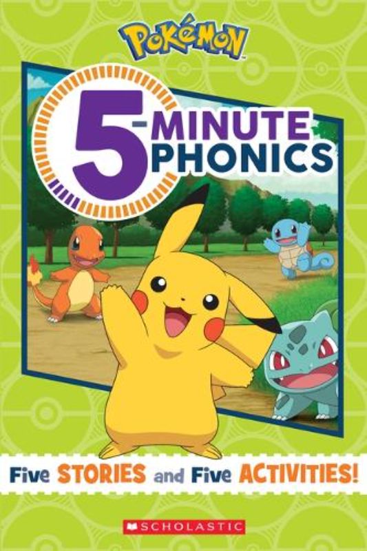 5-Minute Phonics (Pokemon)
(Trade Paperback / Paperback)