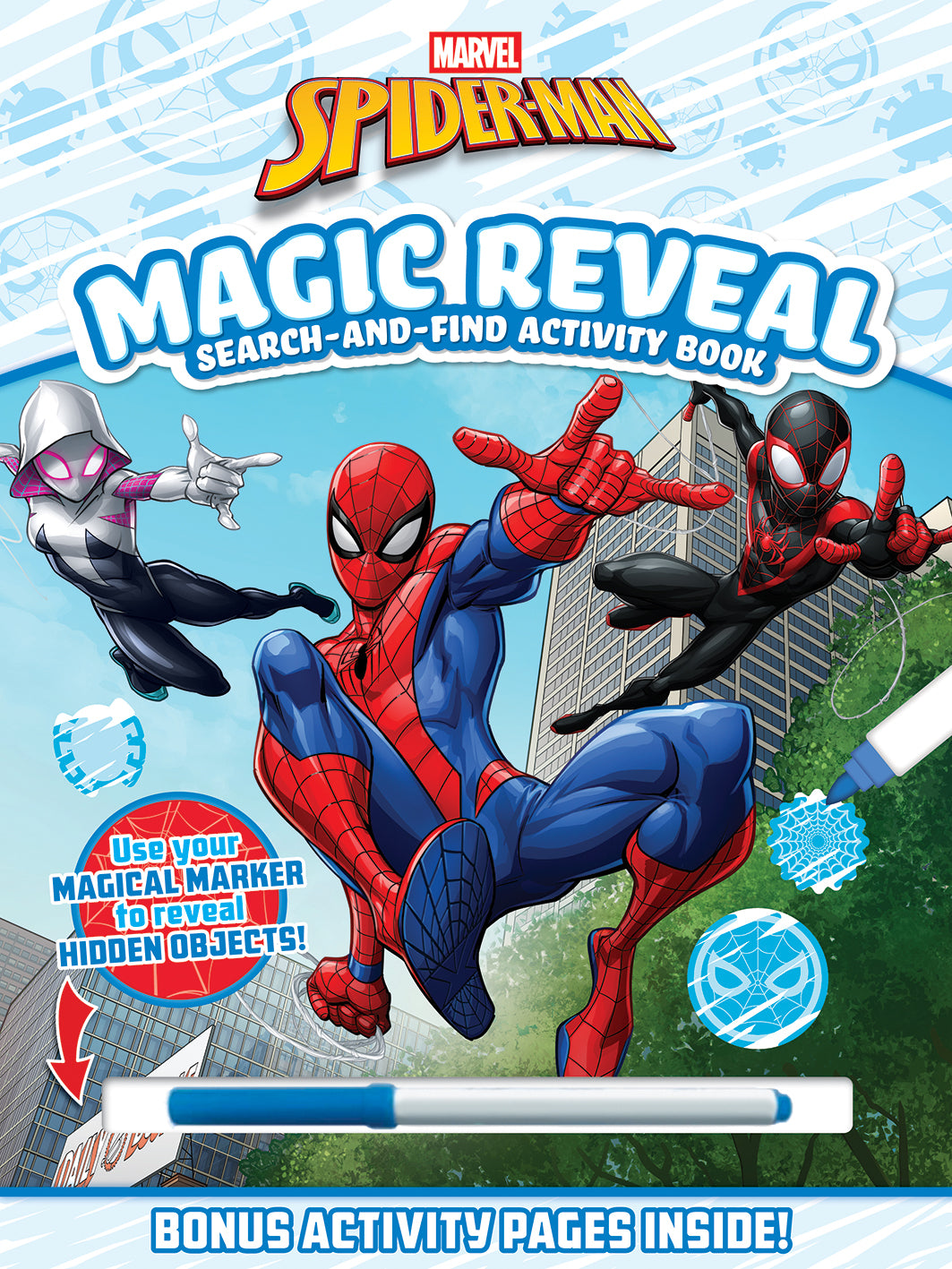 Spider-Man: Magic Reveal Search-and-Find Activity Book - Marvel