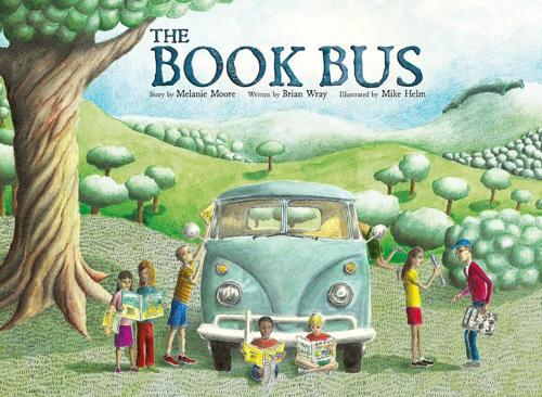 The Book Bus - Children's Book - by Melanie Moore - Hardcover