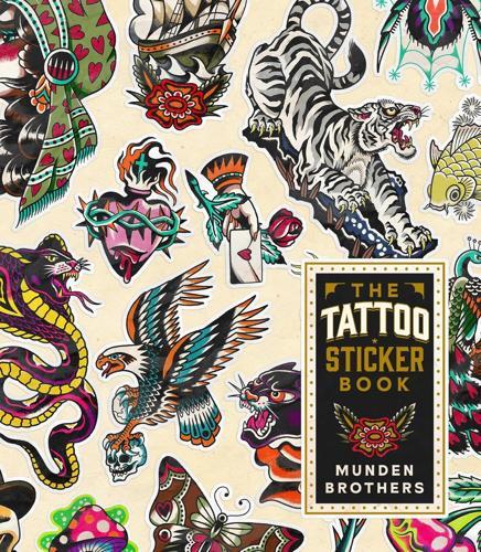 The Tattoo Sticker Book - by Munden Brothers - Paperback