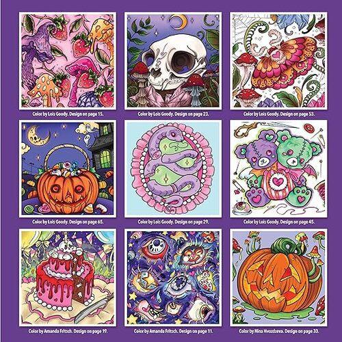 Creepy Curiosities Coloring Book - by Lois Goody - Paperback