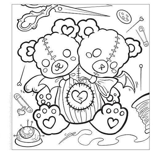 Creepy Curiosities Coloring Book - by Lois Goody - Paperback