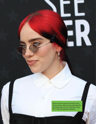Super Stylish Billie Eilish Coloring and Activity Book - by Ava Moore Paperback