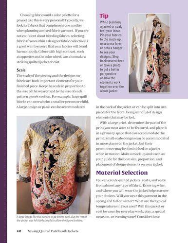 Sewing Quilted Patchwork Jackets - Craft Book - by Rae Cumbie - Paperback