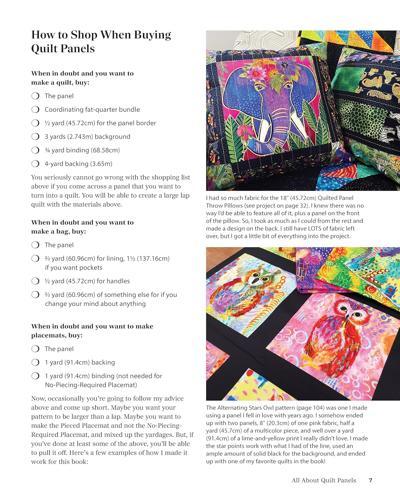 The Panel Quilting Workshop - Craft Book - by Stephanie Soebbing - Paperback