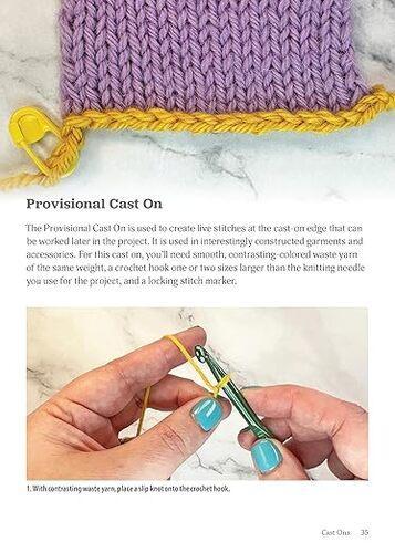 Perfect Guide to Casting On and Binding Off - by Jen Lucas - Paperback