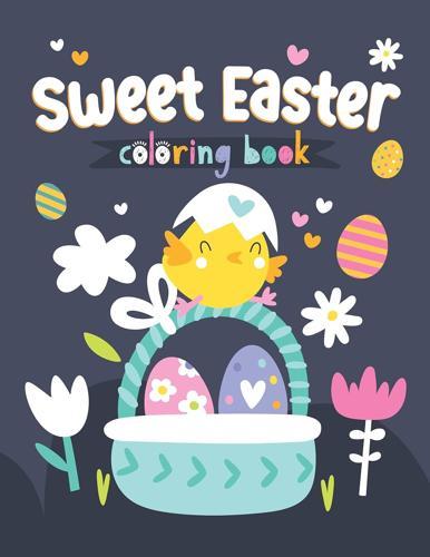 Sweet Easter Coloring Book - Paperback