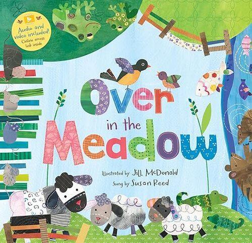 Over in the Meadow - by Jill Mcdonald - Paperback