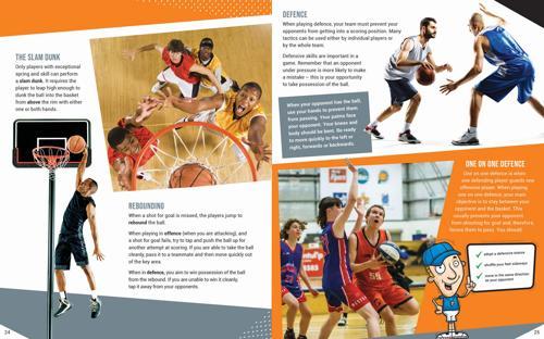 Play The Game Basketball - by Bernie Blackall - Hardcover