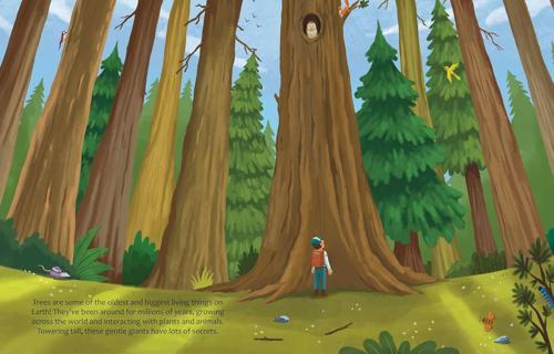 Can Trees Talk to Each Other - Children's Book - by Olivia Watson - Hardcover