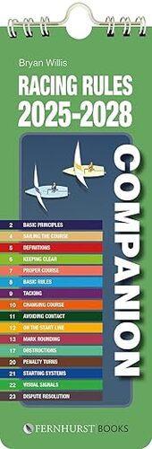 Racing Rules Companion 2025-2028 - by Bryan Willis - Spiral Bound