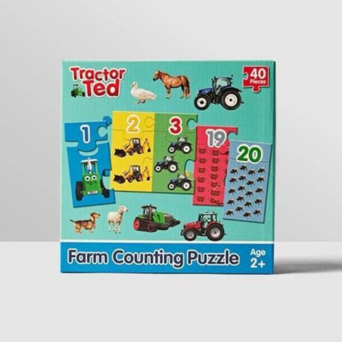 Tractor Ted Farm Counting Puzzle