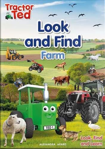 Tractor Ted Look & Find Farm Book - by Alexandra Heard - Paperback