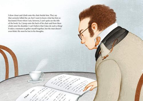 Curiosity Killed The Cat - Franz Schubert - by Ana Gerhard - Hardcover