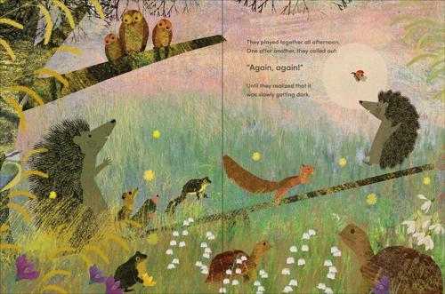 Again - Children's Book - by Britta Teckentrup - Hardcover
