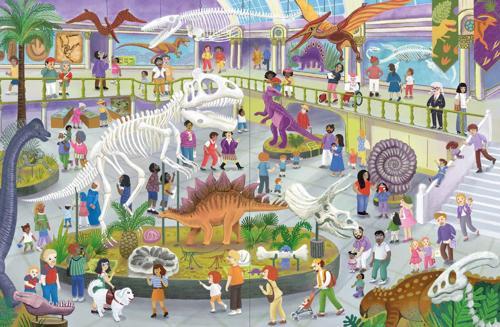 A Day at the Museum - Children's Book - by Cynthia Cliff - Hardcover