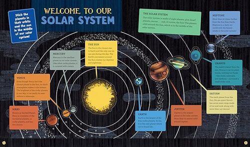 Barefoot Books Solar System Sticker Book - by ANNE JANKÉLIOWITCH - Paperback