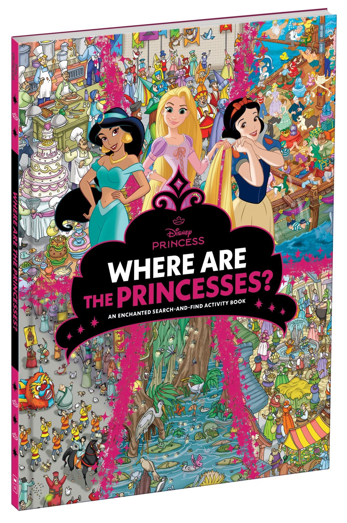 Where are the Princesses? A Royal Search-and-find Activity Book (Disney