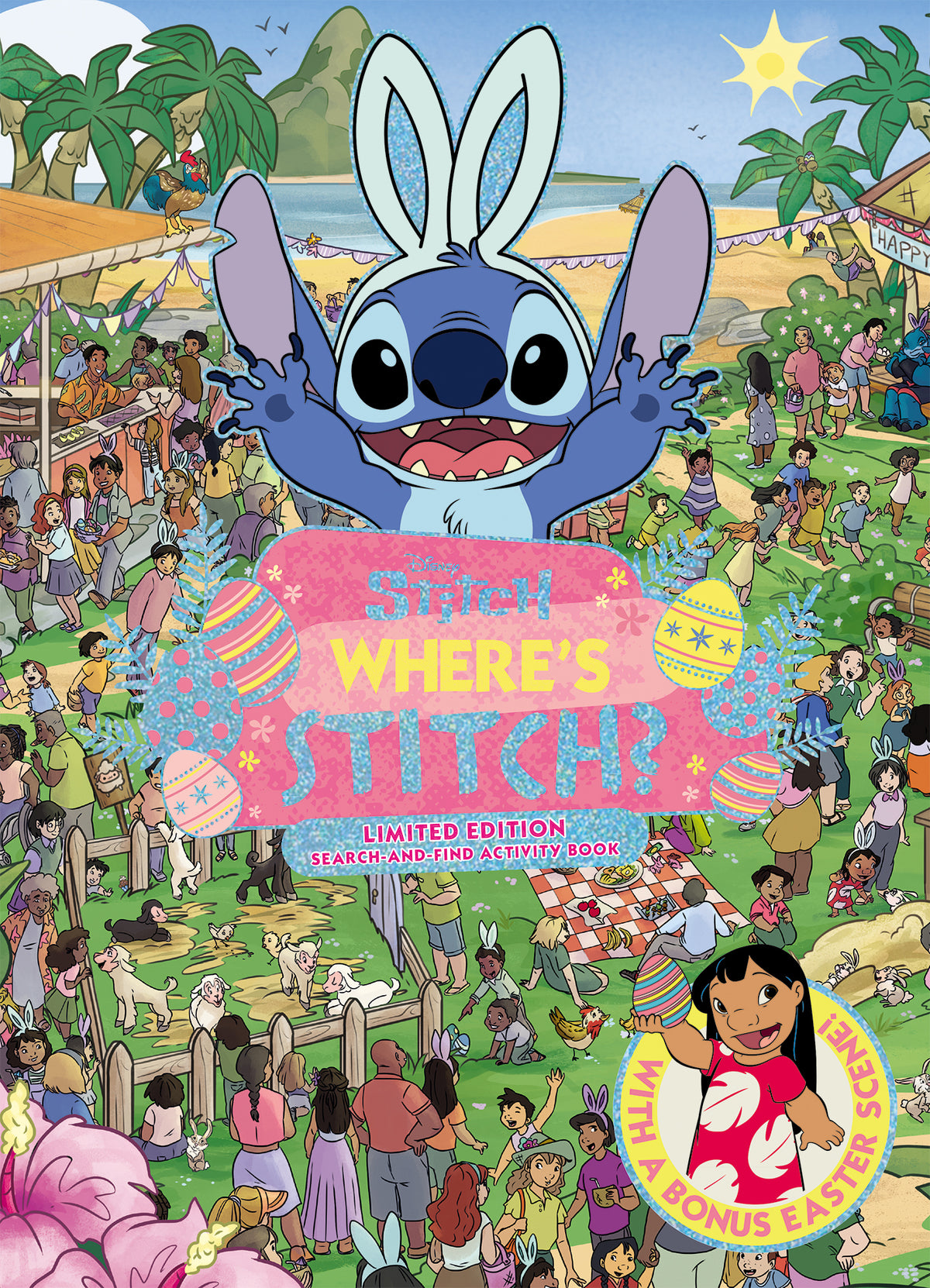 Where's Stitch?: A Search-and-Find Activity Book