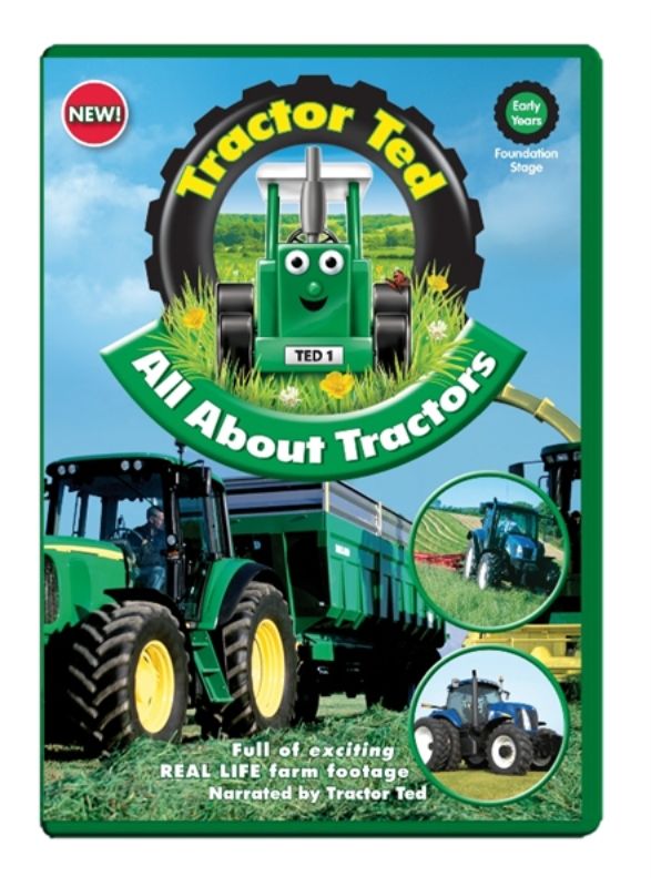 Tractor Ted All About Tractors DVD