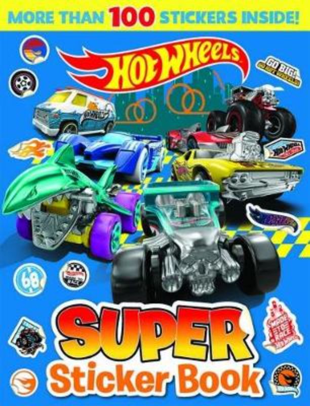 Hot Wheels Super Sticker Adv