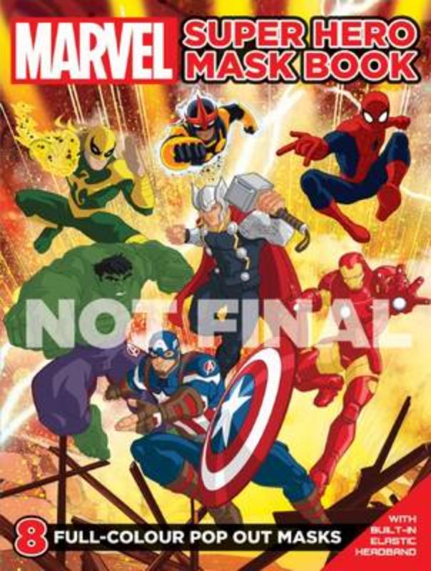 Marvel Heroes Mask Book