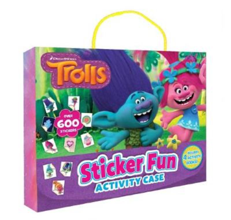 Trolls Sticker Activity Case