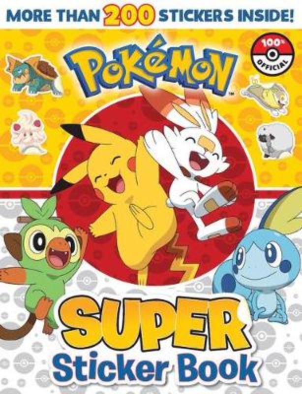Pokemon Super Sticker Book