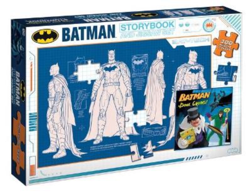 Batman: Storybook And Jigsaw Set