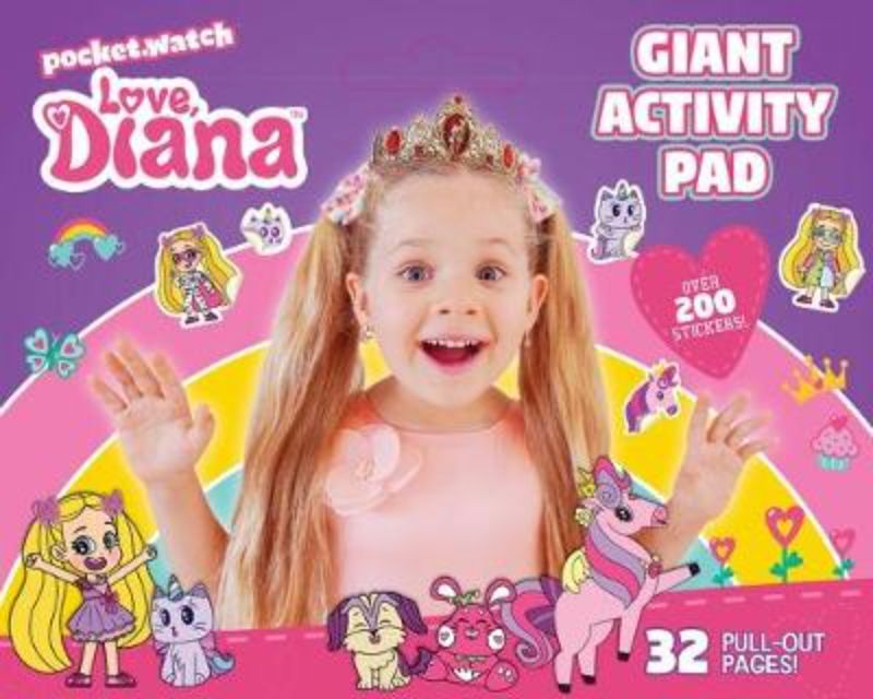 Love Diana Giant Actvitiy Pad