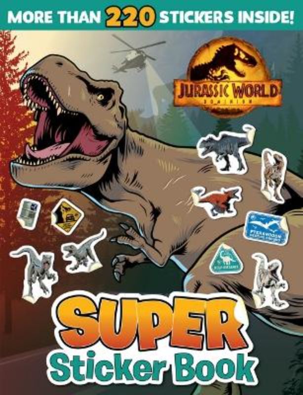 Jurassic World Dominion: Super Sticker Book