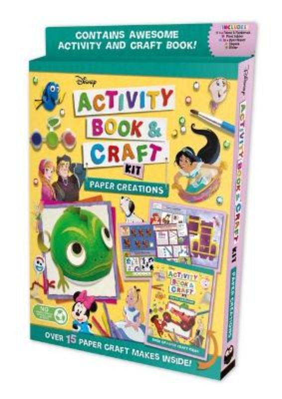 Paper Creations: Activity Book & Craft Kit (Disney)