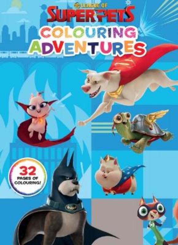 League Of Super-Pets: Colouring Adventures (Dc Comics)