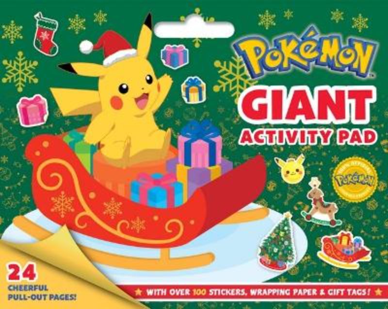 Pokemon Christmas: Giant Activity Pad 2022