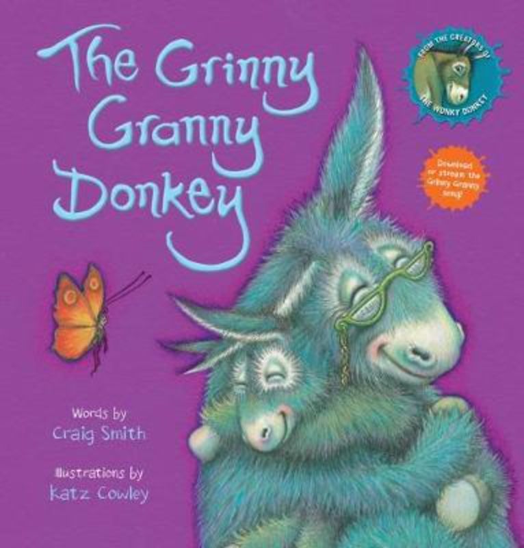 The Grinny Granny Donkey Board Bk