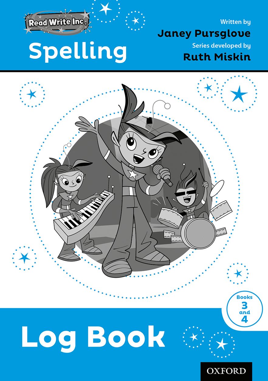 Read Write Inc.: Spelling Log Book 3-4 Pack of 5