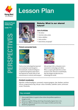 Lesson Plan - Robots: Helpful or Harmful?