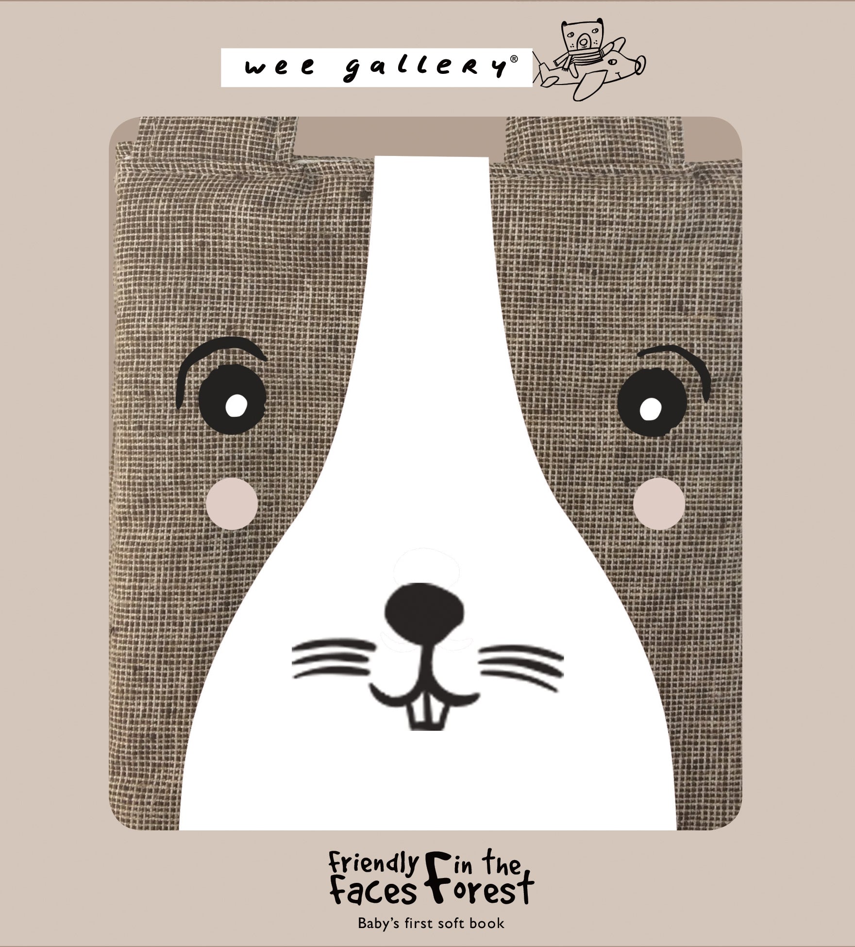 Friendly Faces in the Forest (Wee Gallery Cloth Book)